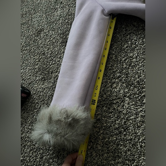 Light Purple Fur BEBE Coat - Picture 13 of 15
